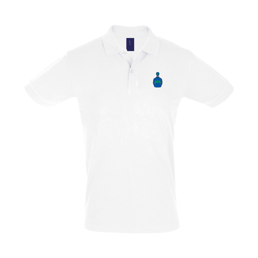 Mens George Creighton Embroidered Polo Shirt - Clothing - Hacked Up