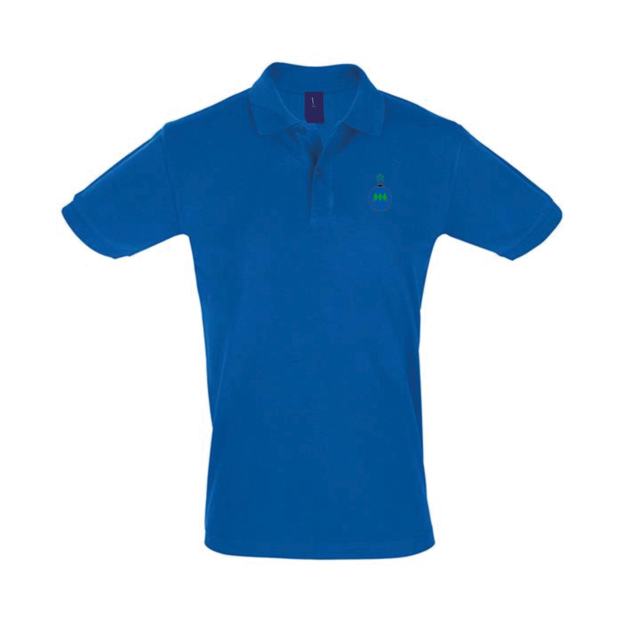 Mens George Creighton Embroidered Polo Shirt - Clothing - Hacked Up