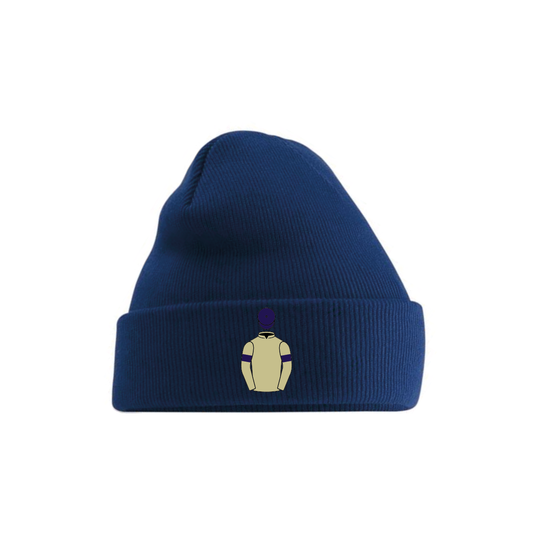 Hambleton Racing Embroidered Cuffed Beanie - Hacked Up