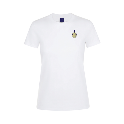 Ladies Hambleton Racing Embroidered T-Shirt - Clothing - Hacked Up