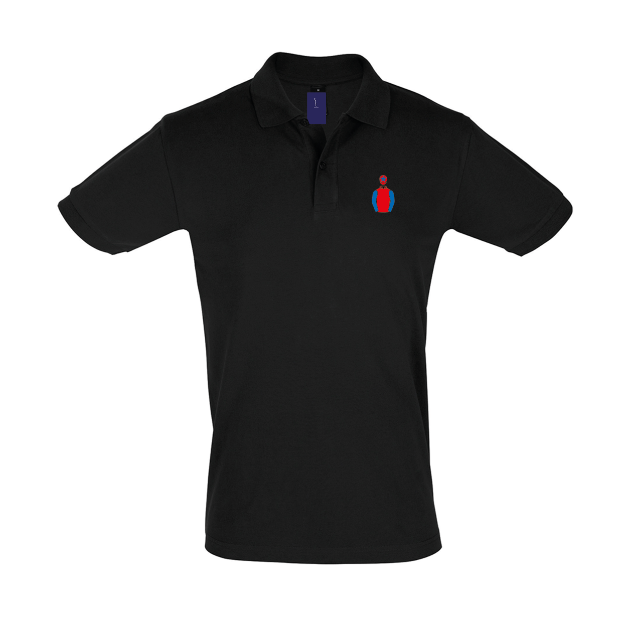 Mens Hammer and Trowel Syndicate Embroidered Polo Shirt Hacked Up