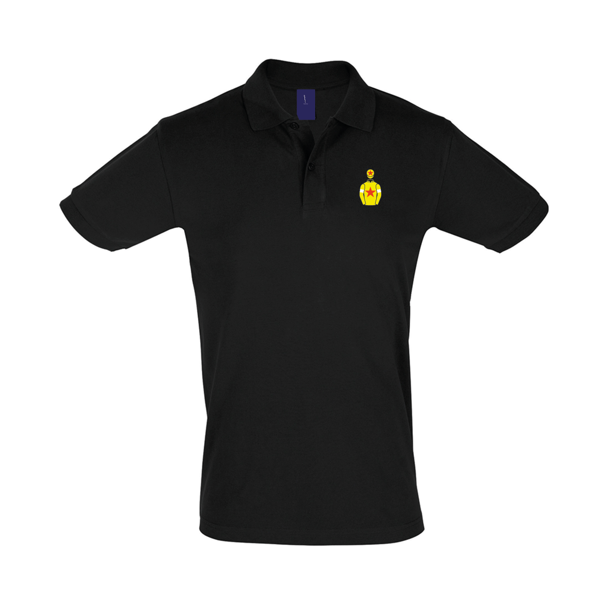 Mens John Hales Embroidered Polo Shirt - Clothing - Hacked Up
