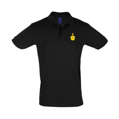 Mens John Hales Embroidered Polo Shirt - Clothing - Hacked Up