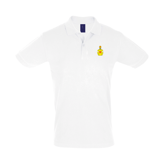 Mens John Hales Embroidered Polo Shirt - Clothing - Hacked Up