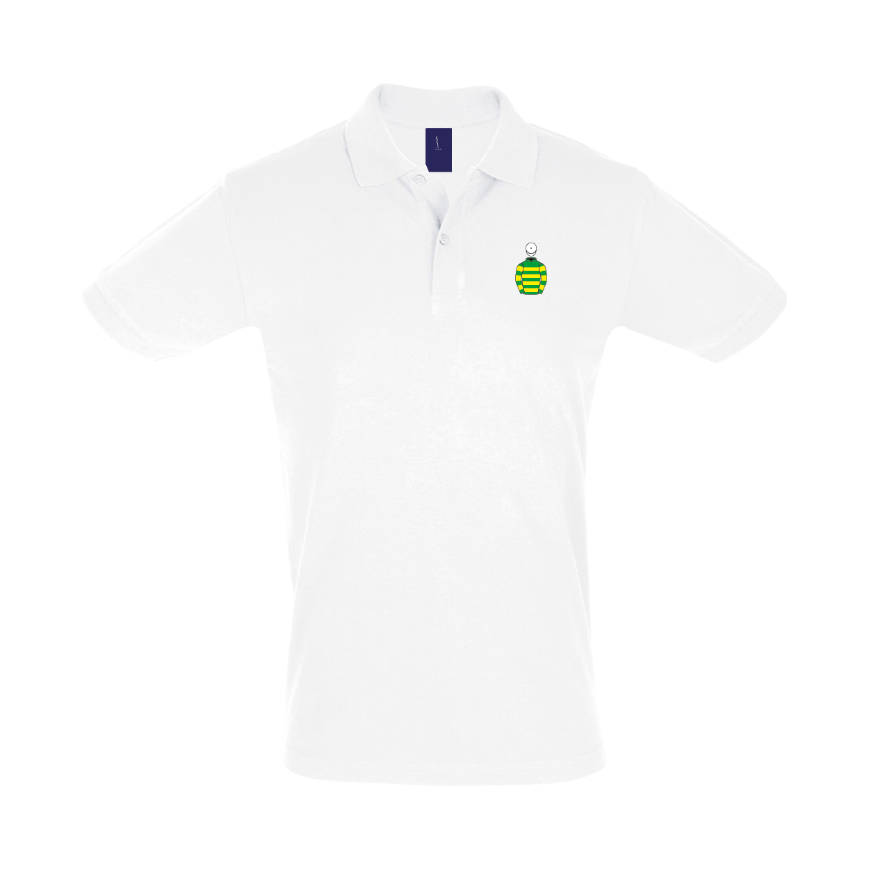 Mens J P McManus Embroidered Polo Shirt - Clothing - Hacked Up