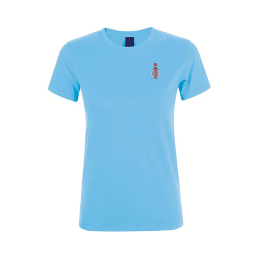 Ladies Jim Lewis Embroidered T-Shirt - Clothing - Hacked Up