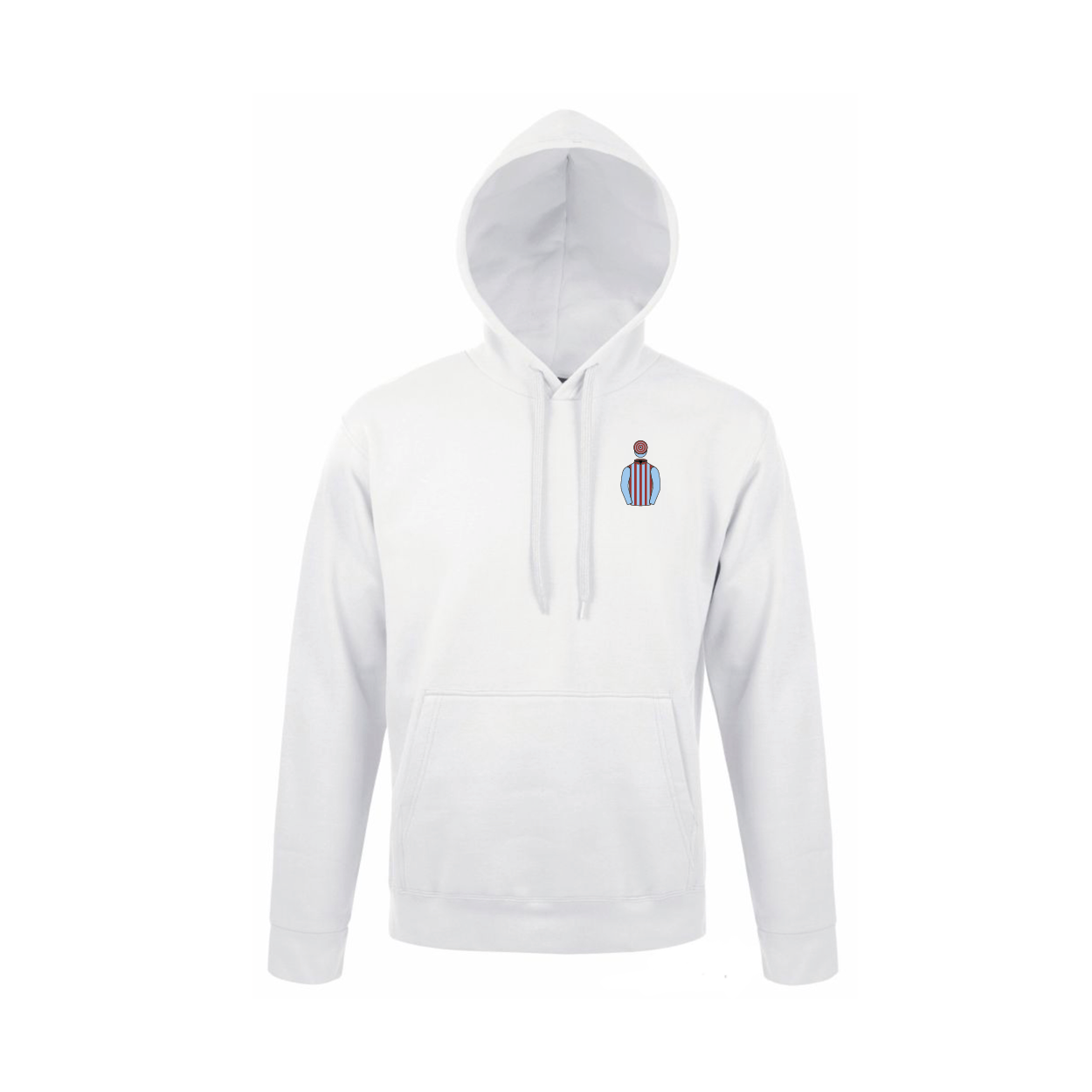 Unisex Jim Lewis Embroidered Hooded Sweatshirt - Clothing - Hacked Up