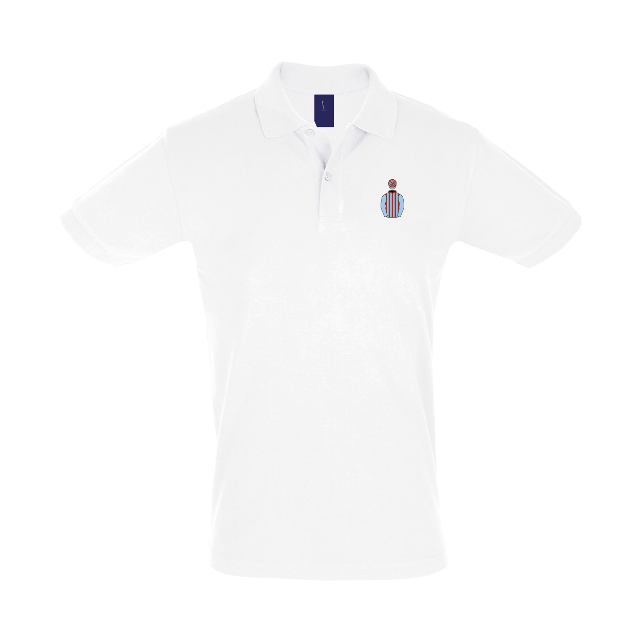Mens Jim Lewis Embroidered Polo Shirt - Clothing - Hacked Up