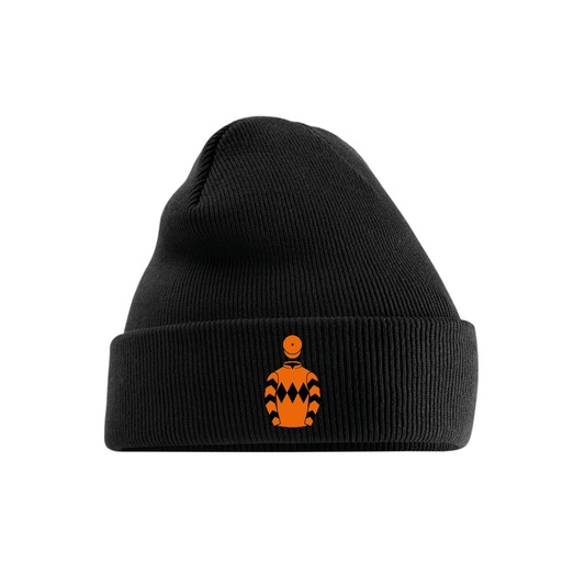 John and Heather Snook Embroidered Cuffed Beanie - Hacked Up
