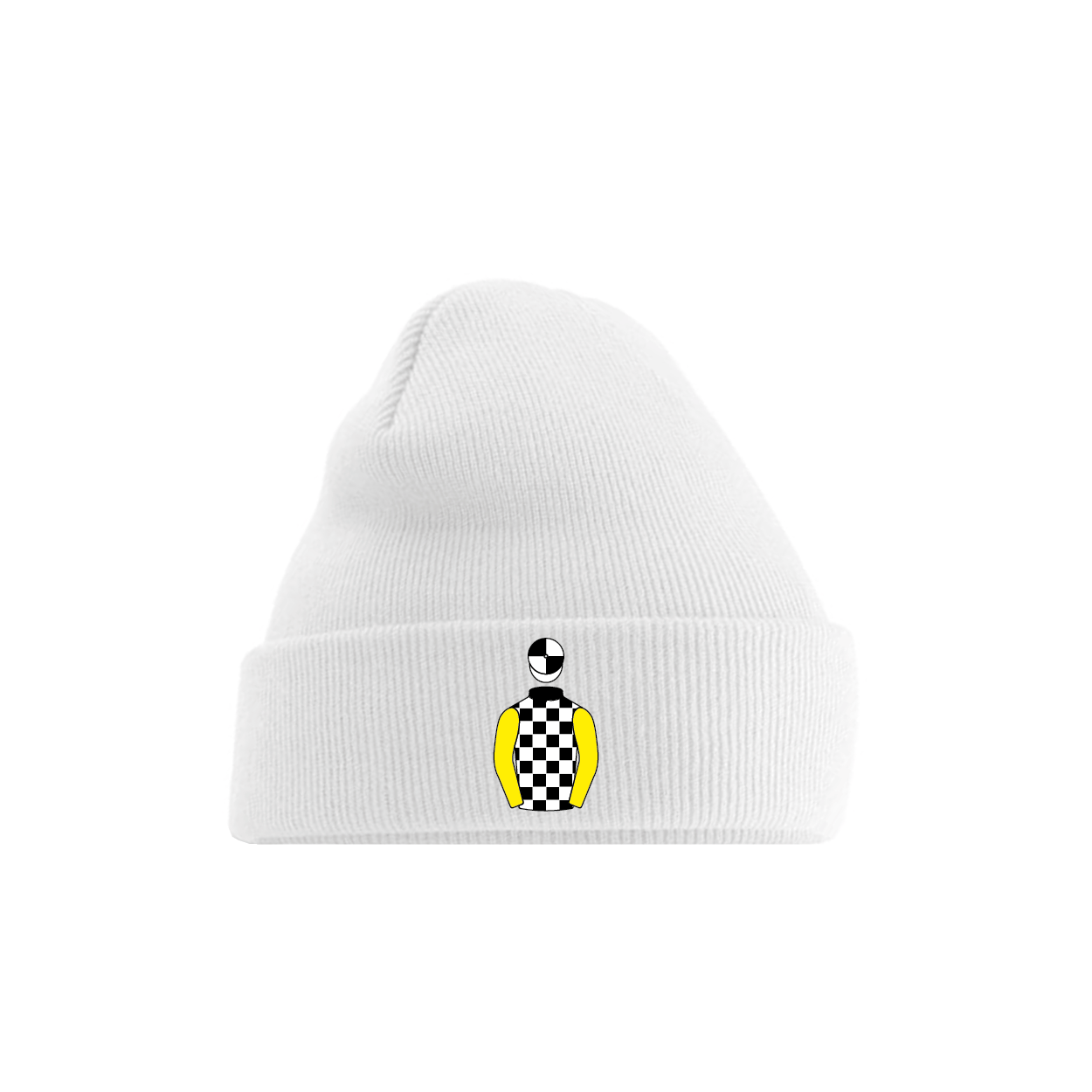 Malcolm C Denmark Embroidered Cuffed Beanie - Hacked Up