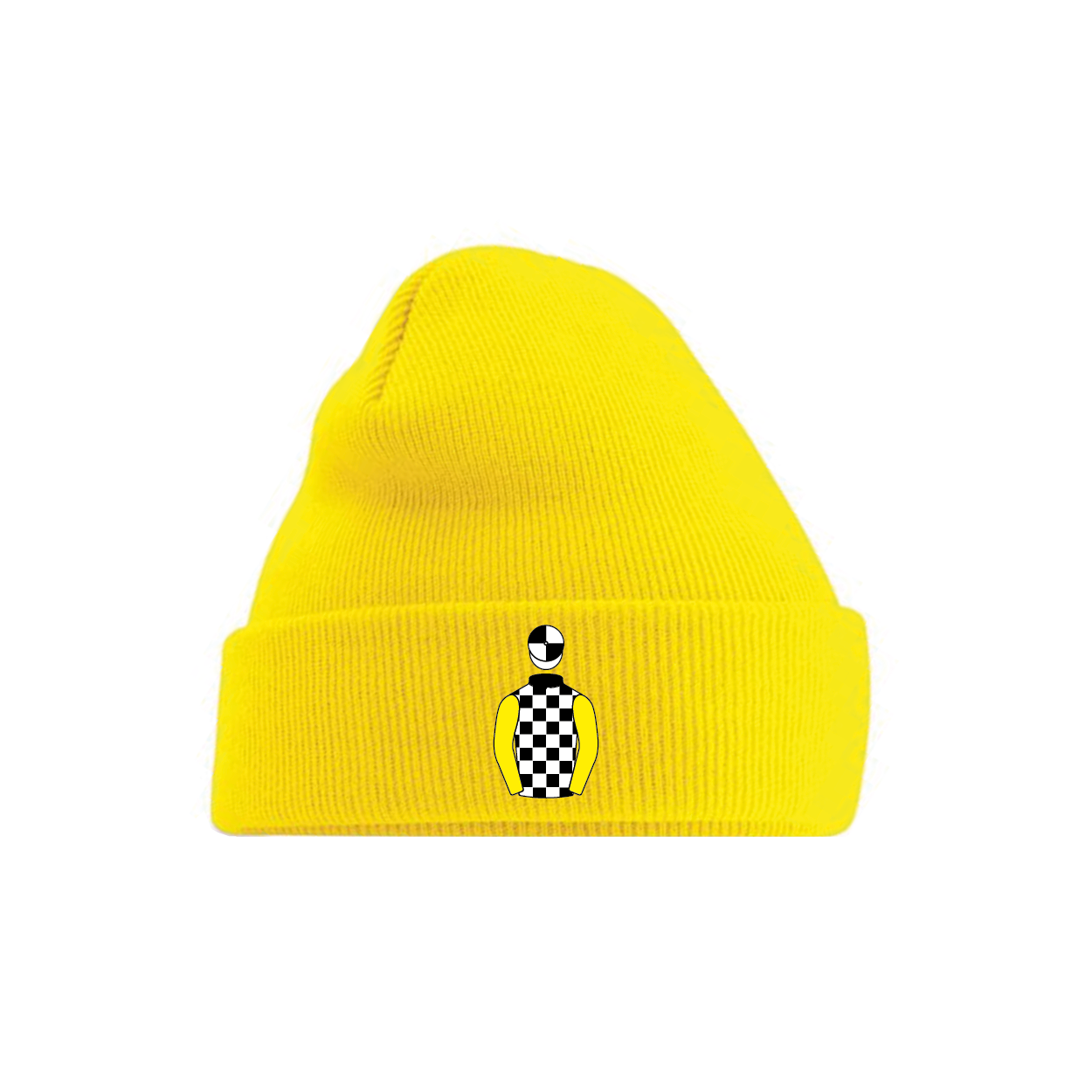 Malcolm C Denmark Embroidered Cuffed Beanie - Hacked Up