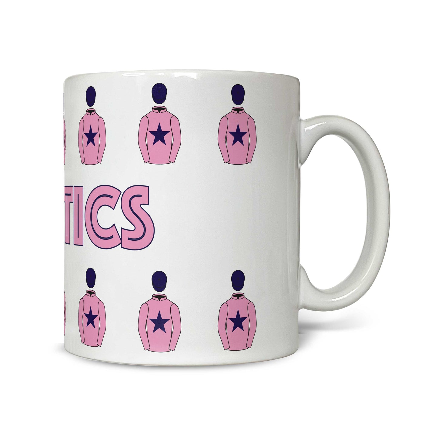 Wolf Pack 4 Mug with Name - Hacked Up