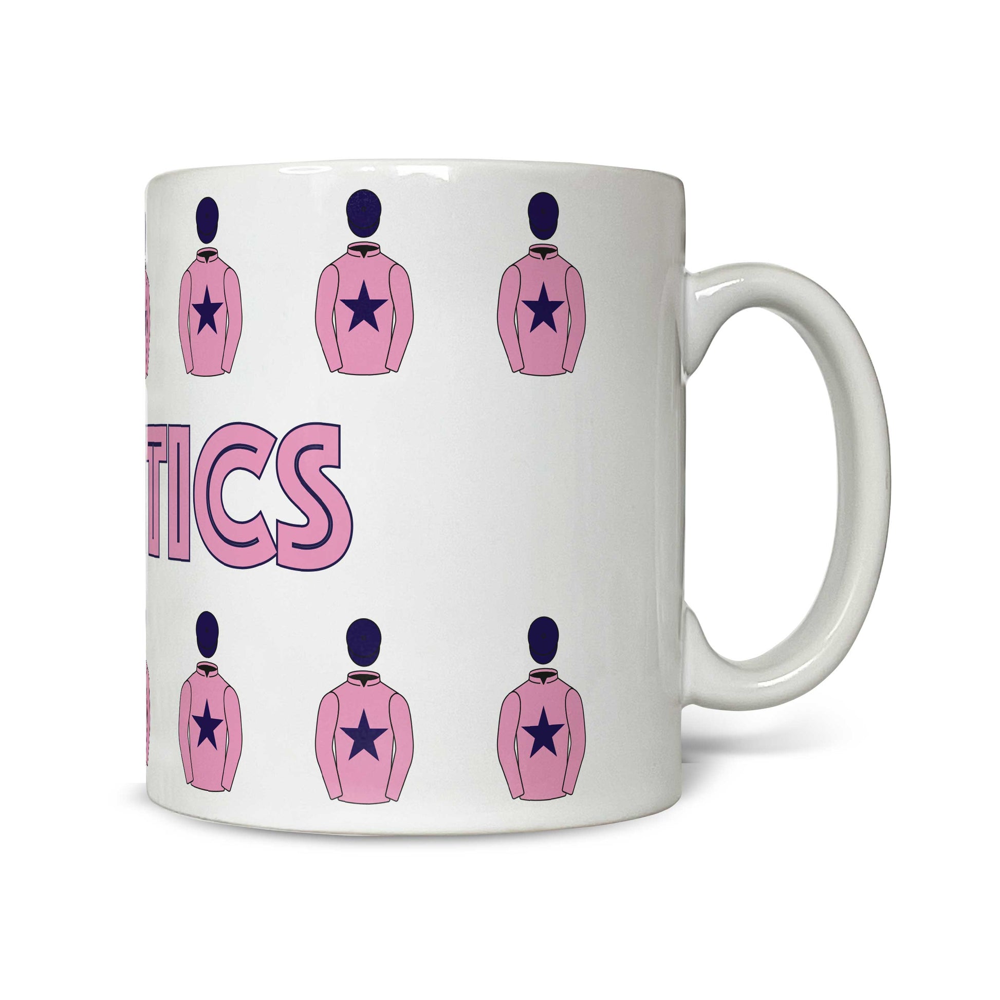 Wolf Pack 4 Mug with Name - Hacked Up