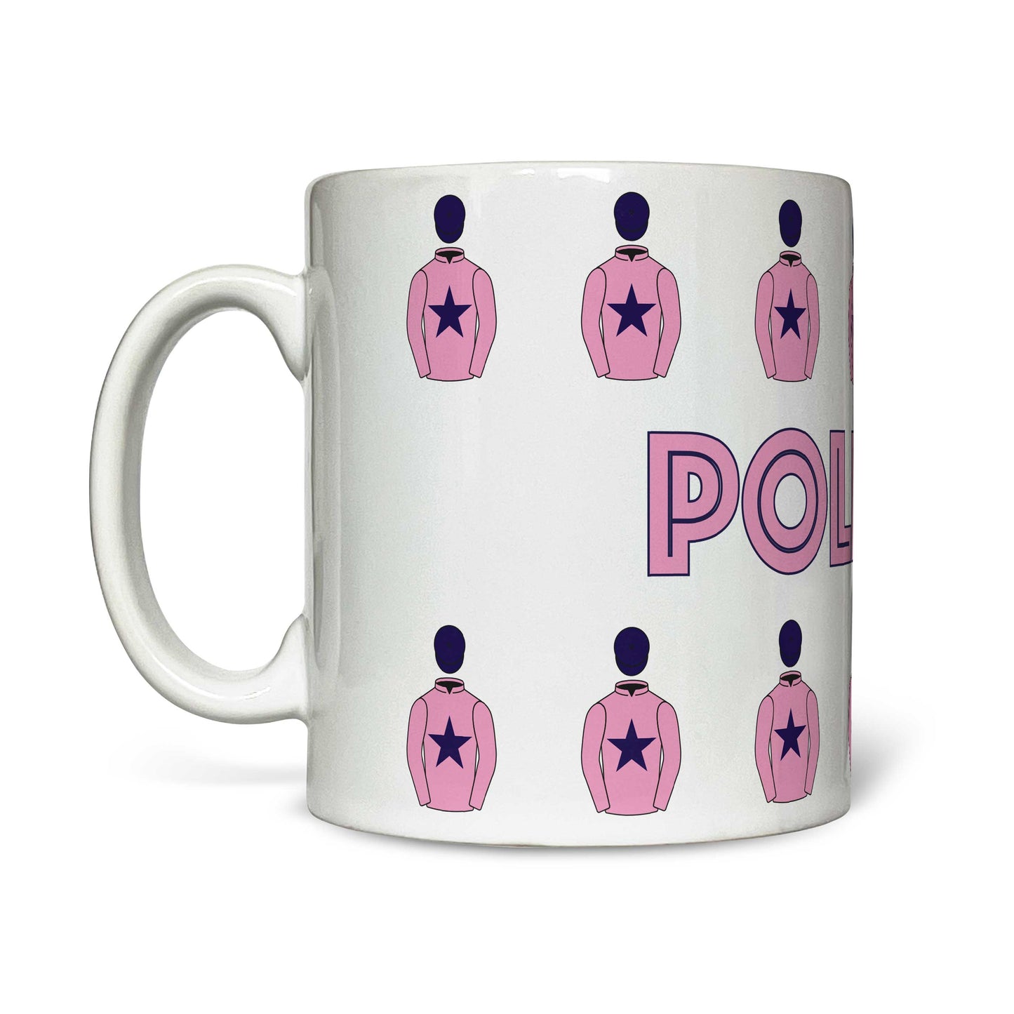 Wolf Pack 4 Mug with Name - Hacked Up