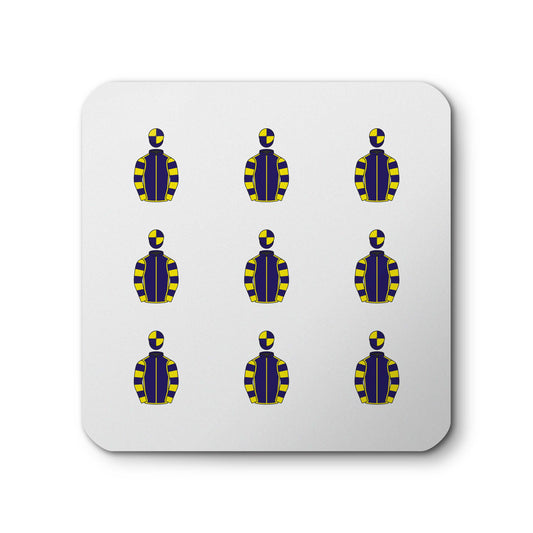 Matt Watkinson Racing Club Ceramic Coaster - Ceramic Coaster - Hacked Up