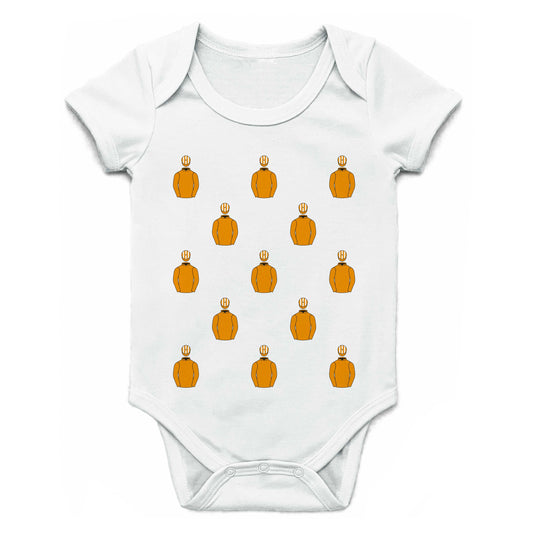 Aidan J O Ryan Multiple Silks Baby Grow - Baby Grow - Hacked Up