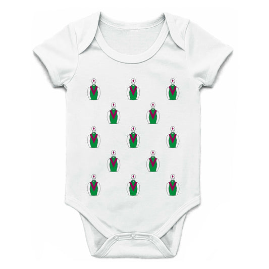 Aramon Syndicate Multiple Silks Baby Grow - Baby Grow - Hacked Up