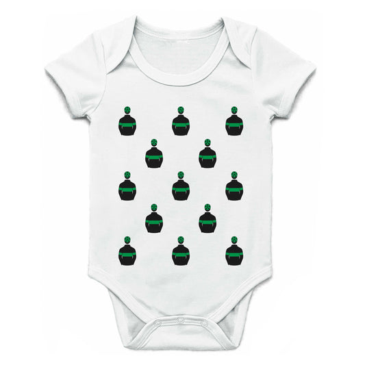 A N Solomons Multiple Silks Baby Grow - Baby Grow - Hacked Up