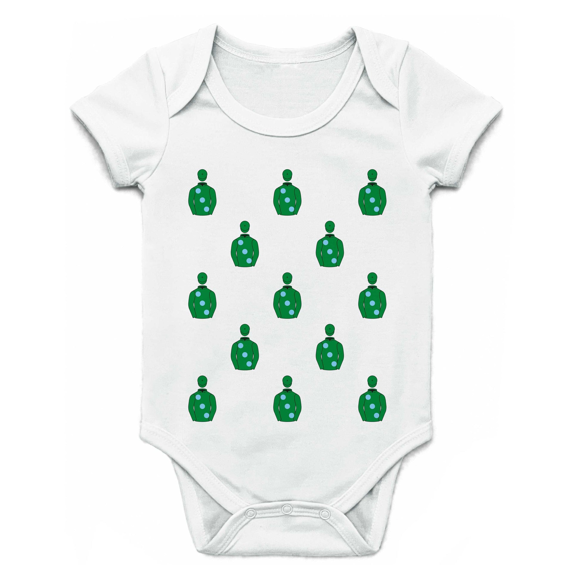 Ben Pauling Racing Club Multiple Silks Baby Grow - Baby Grow - Hacked Up