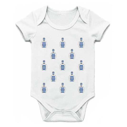 Blackrock Racing Syndicate Multiple Silks Baby Grow - Baby Grow - Hacked Up