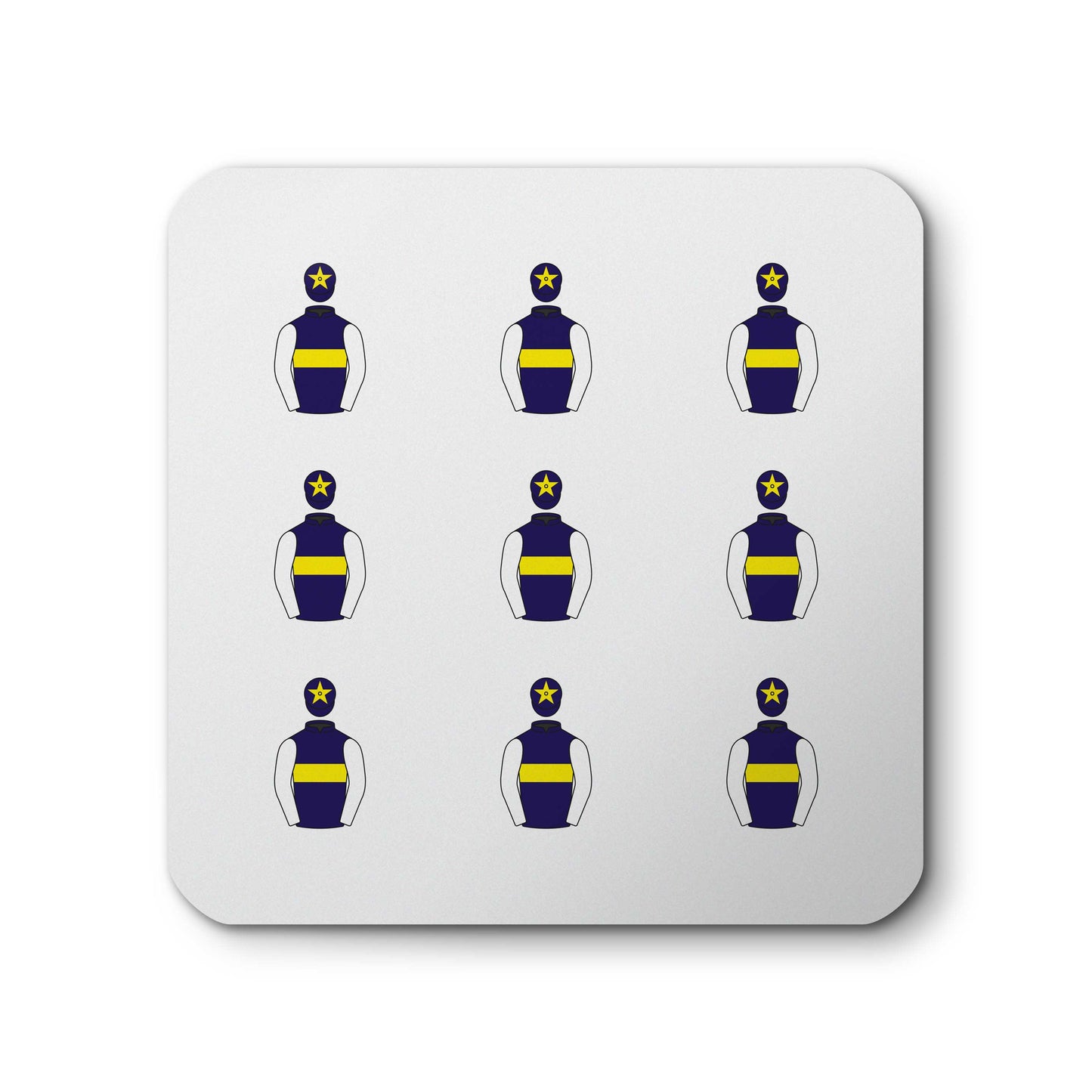 Bruton Street V Ceramic Coaster - Ceramic Coaster - Hacked Up