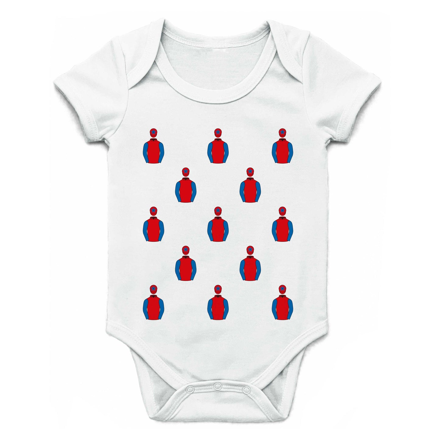 Hammer and Trowel Syndicate Multiple Silks Baby Grow - Baby Grow - Hacked Up