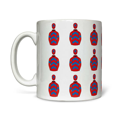 Mrs Caroline Mould Multiple Silks Mug - Mug - Hacked Up