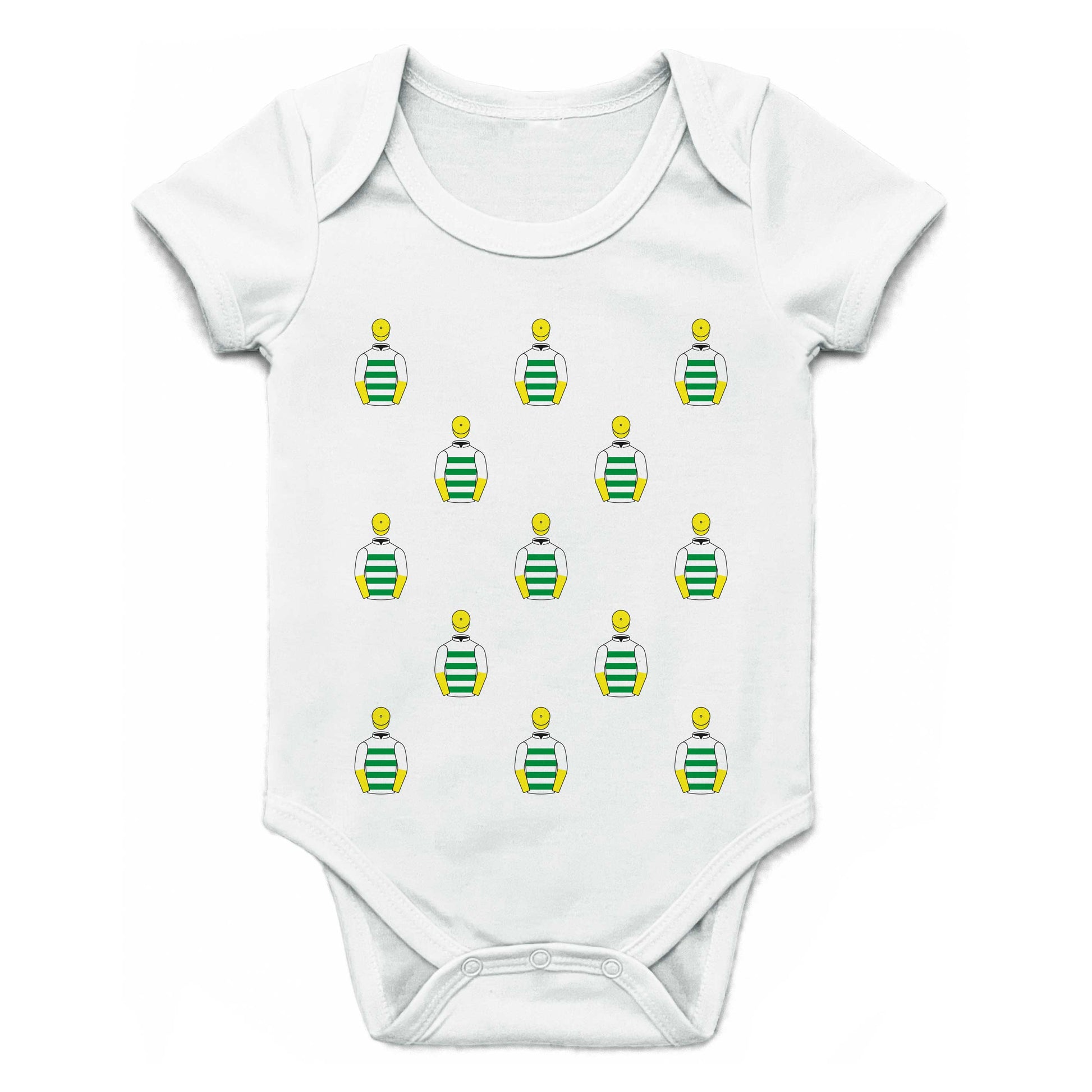 K Haughey and Laura Haughey and Kieran T Byrne Multiple Silks Baby Grow - Baby Grow - Hacked Up