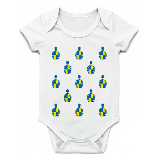 Colm Donlon Multiple Silks Baby Grow - Baby Grow - Hacked Up