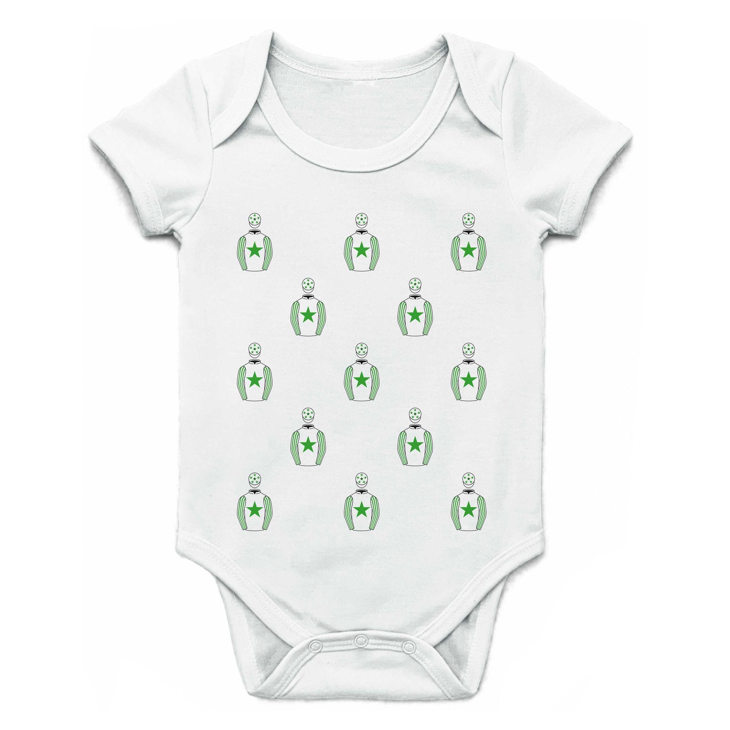 Cooper Family Syndicate Multiple Silks Baby Grow - Baby Grow - Hacked Up