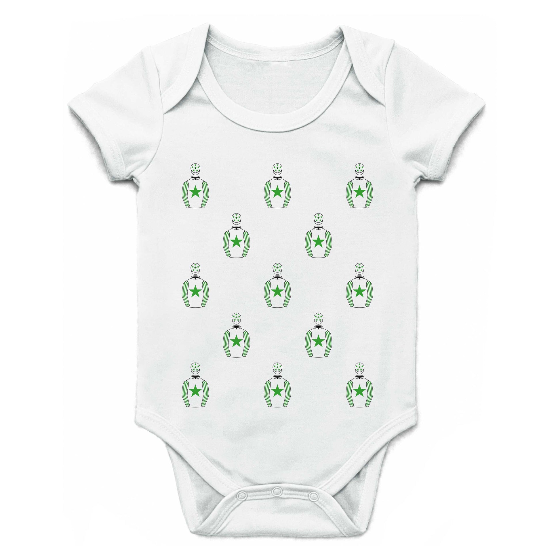 Cooper Family Syndicate Multiple Silks Baby Grow - Baby Grow - Hacked Up