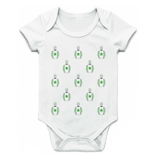 Cooper Family Syndicate Multiple Silks Baby Grow - Baby Grow - Hacked Up