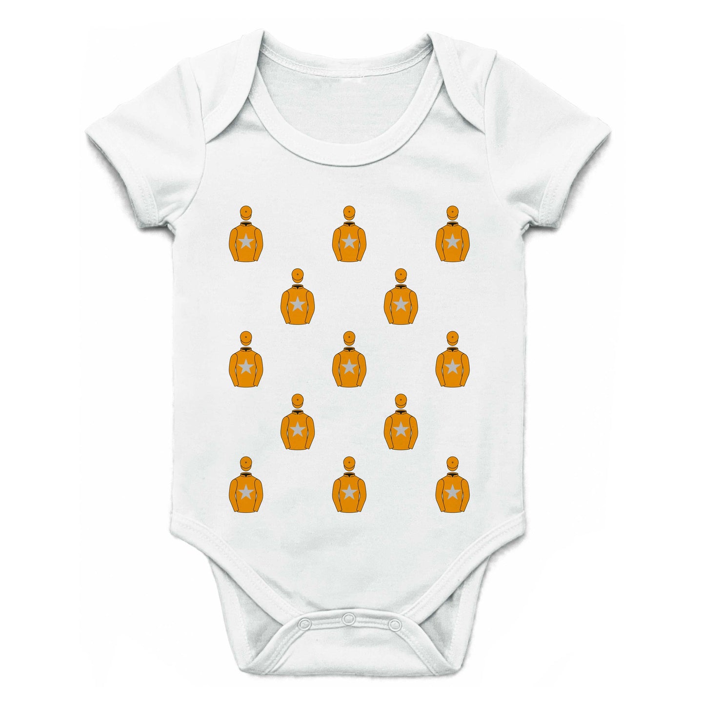 Dare To Dream Racing Multiple Silks Baby Grow - Baby Grow - Hacked Up