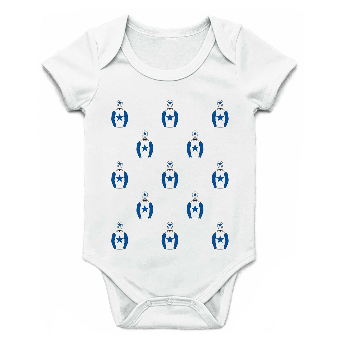 Direct Bloodstock Limited Multiple Silks Baby Grow - Baby Grow - Hacked Up