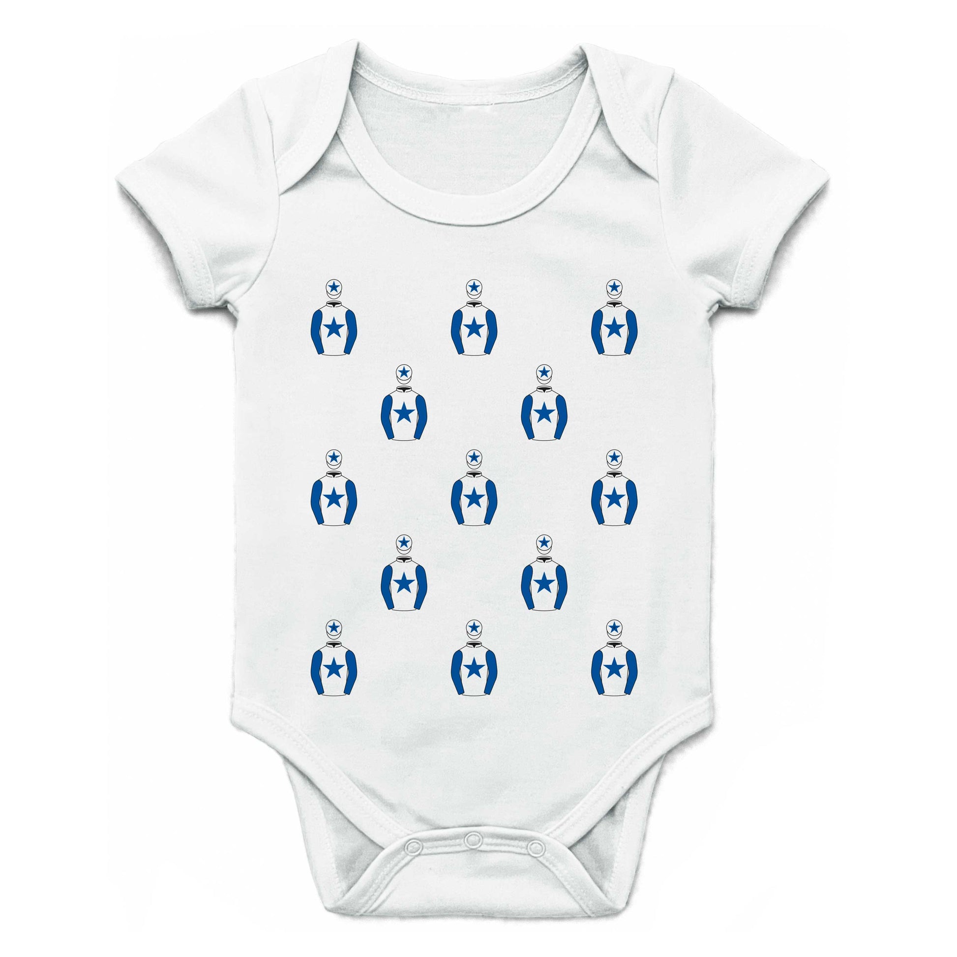 Direct Bloodstock Limited Multiple Silks Baby Grow - Baby Grow - Hacked Up