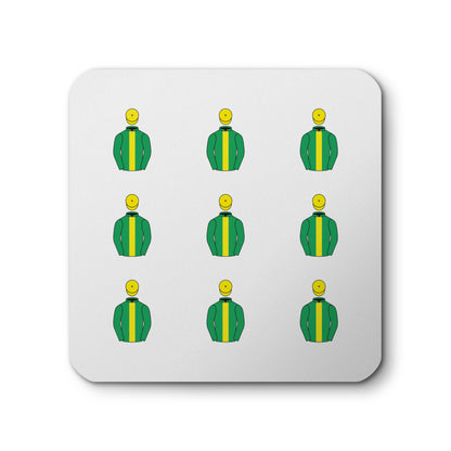Thurloe Racing Ceramic Coaster - Ceramic Coaster - Hacked Up