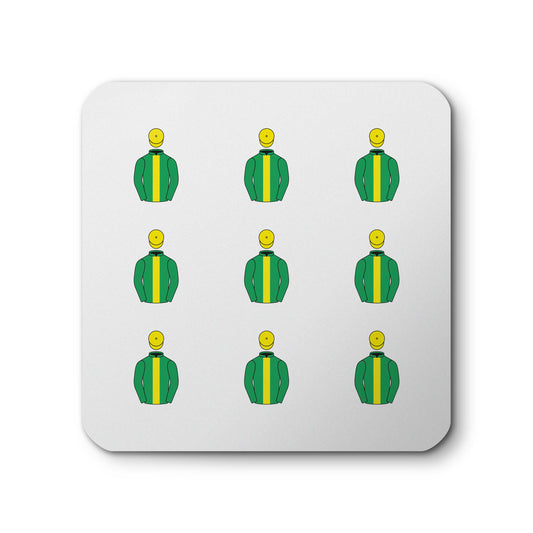Thurloe Racing Ceramic Coaster - Ceramic Coaster - Hacked Up