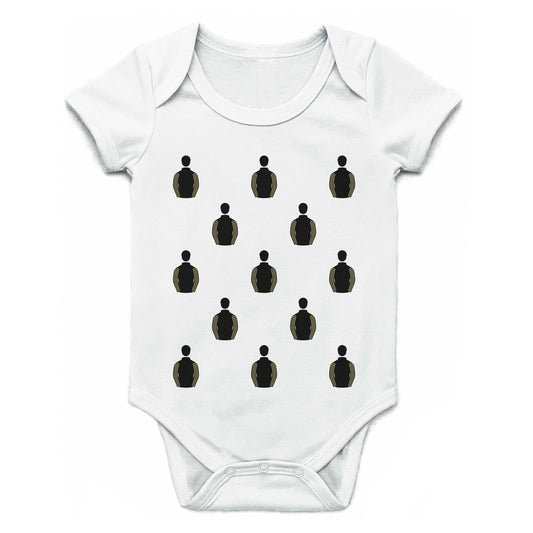 Giraffa Racing Multiple Silks Baby Grow - Baby Grow - Hacked Up