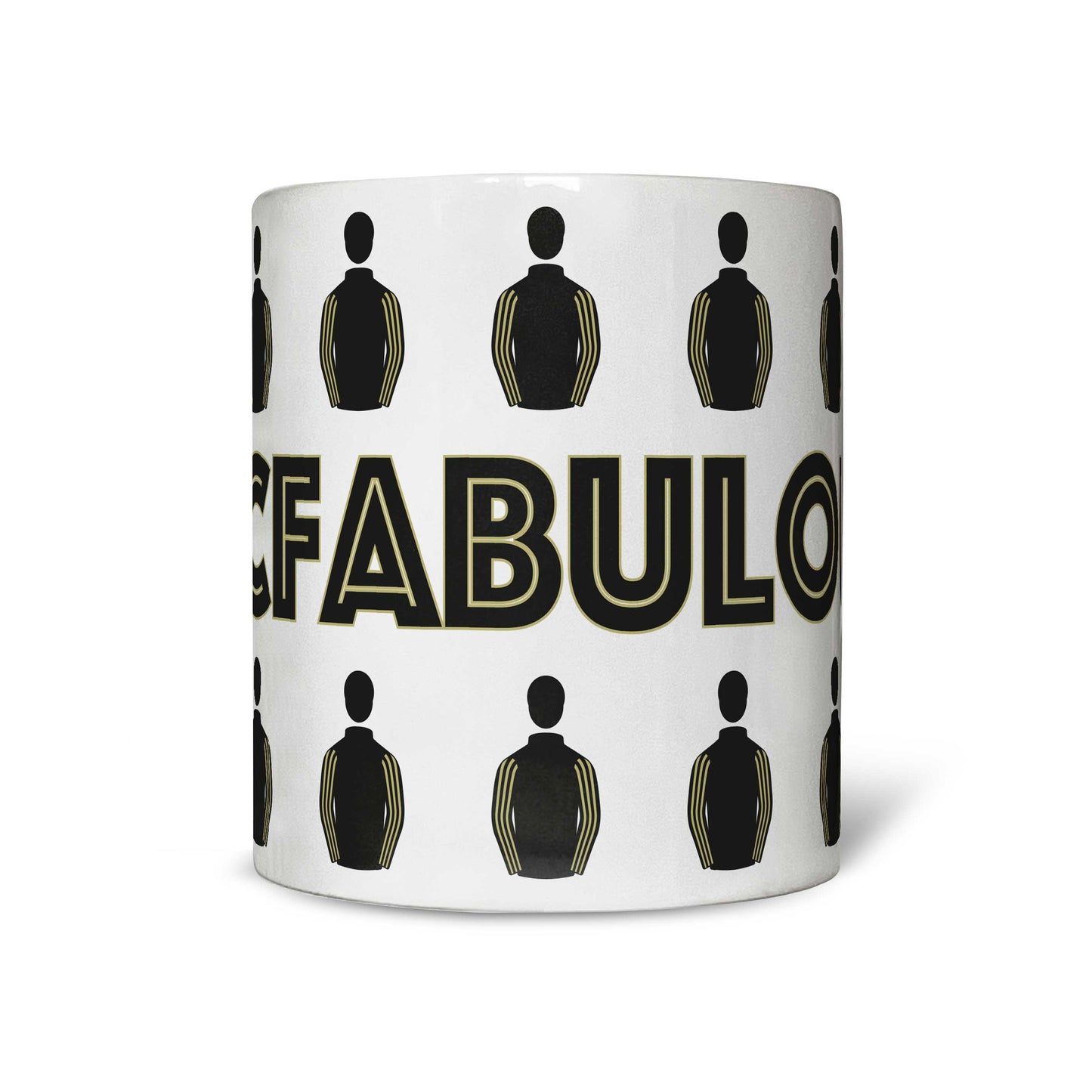 Giraffa Racing Mug with Name - Hacked Up