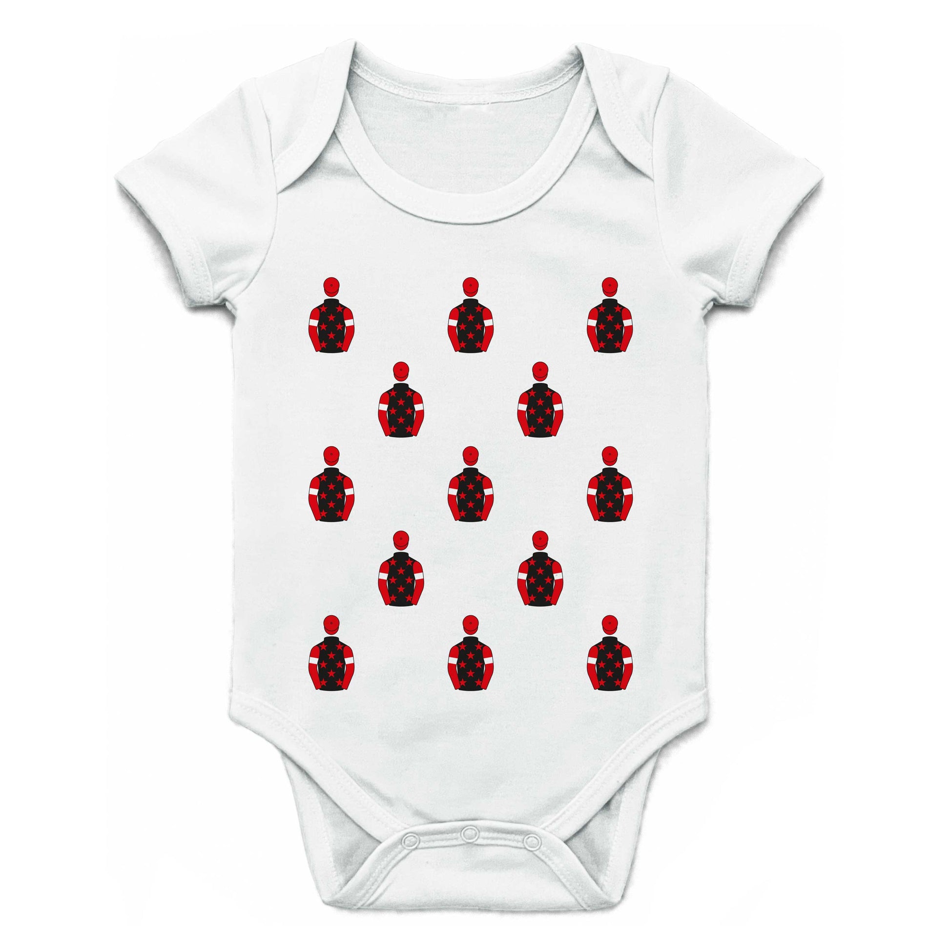 Christian Williams Racing club Multiple Silks Baby Grow - Baby Grow - Hacked Up