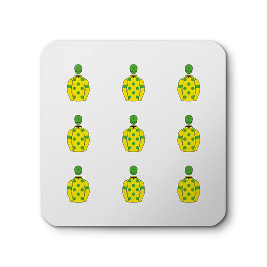 Colin Tizzard Racing club Ceramic Coaster - Ceramic Coaster - Hacked Up