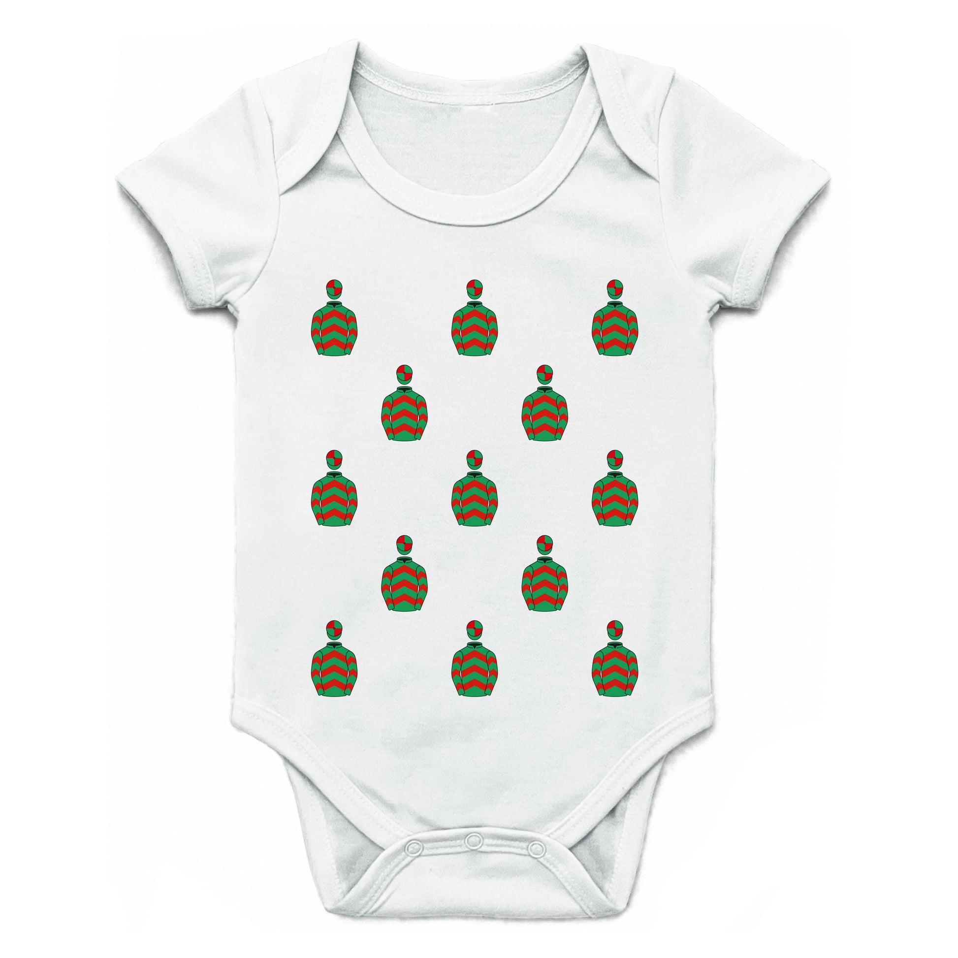 Ian Hamilton Multiple Silks Baby Grow - Baby Grow - Hacked Up