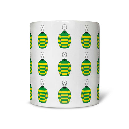 J P McManus Multiple Silks Mug - Mug - Hacked Up