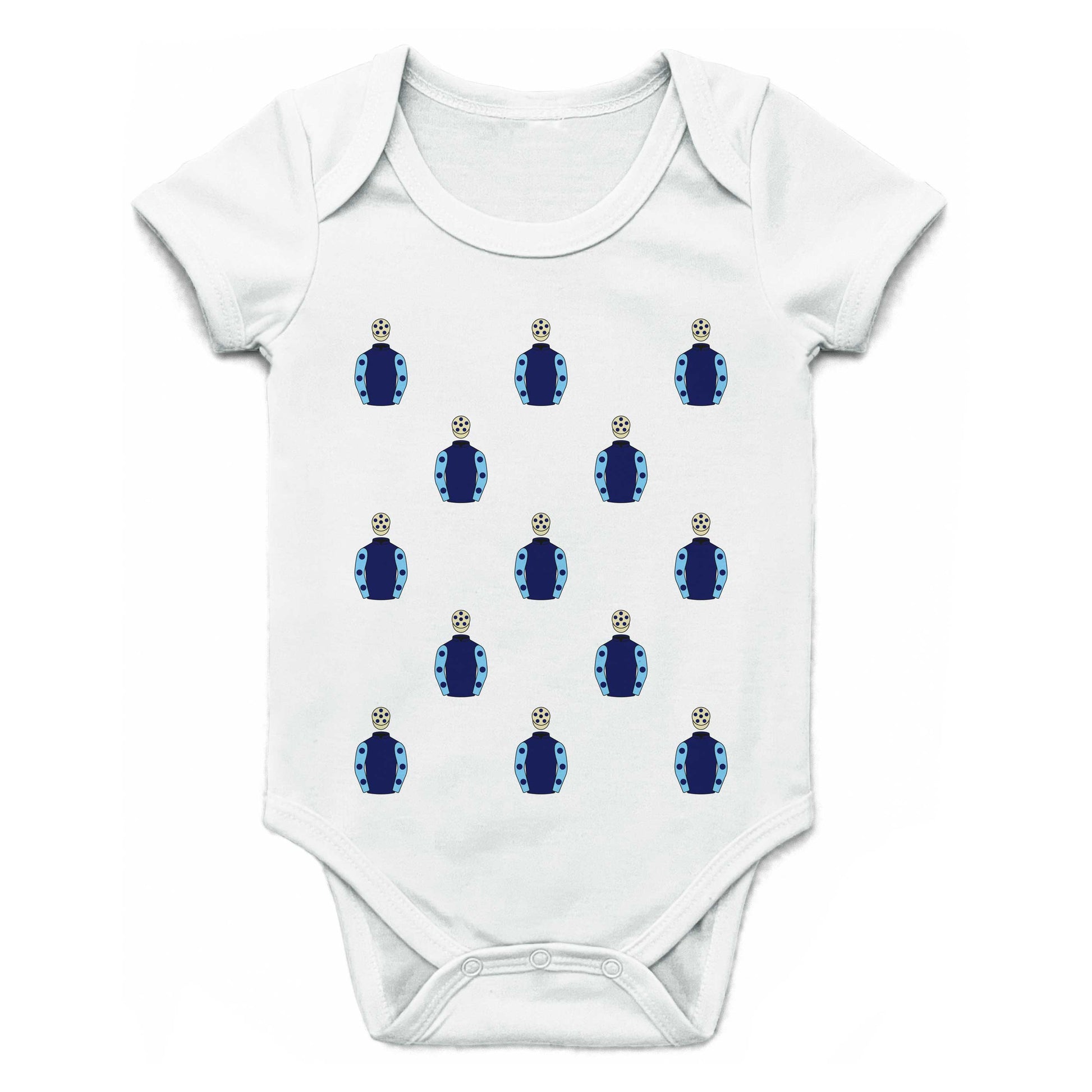 Robert Abrey and Ian Thurtle Multiple Silks Baby Grow - Baby Grow - Hacked Up