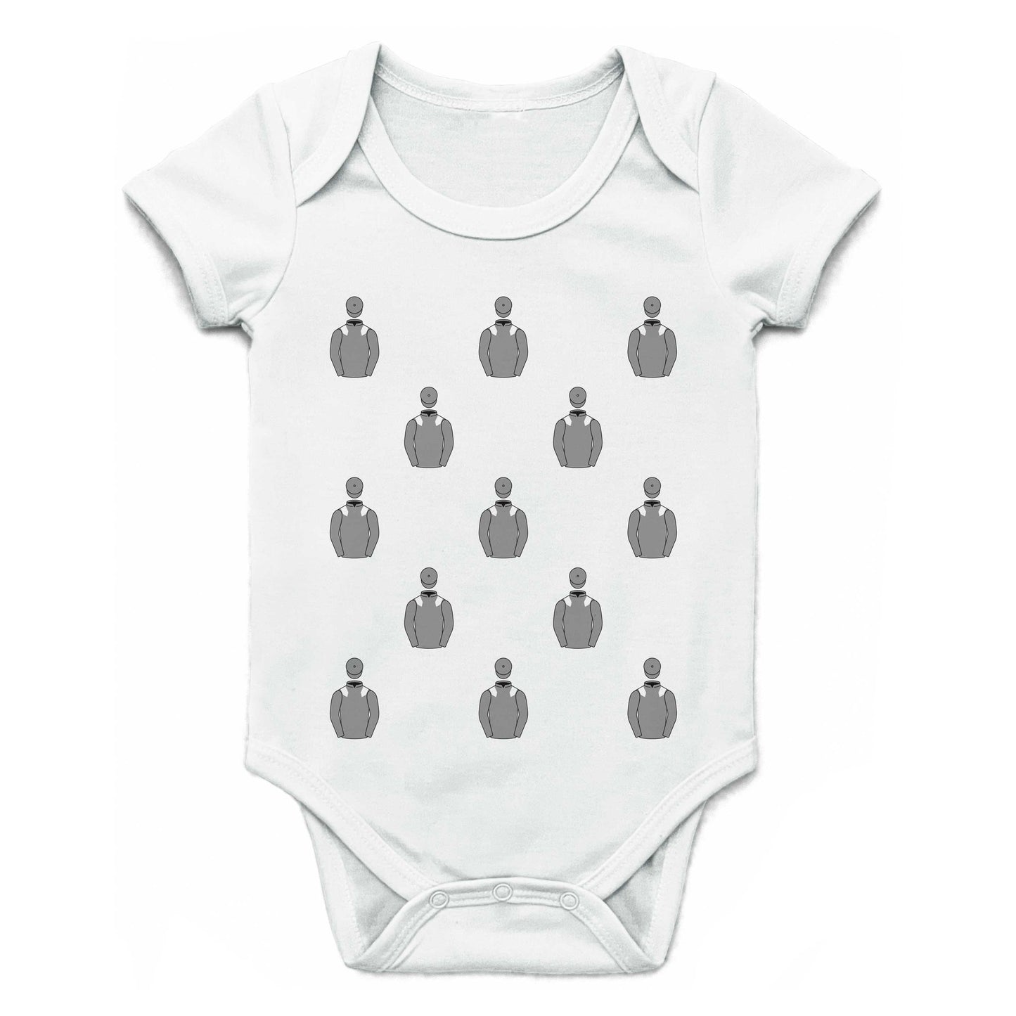 Mr And Mrs R Kelvin-Hughes Multiple Silks Baby Grow - Baby Grow - Hacked Up