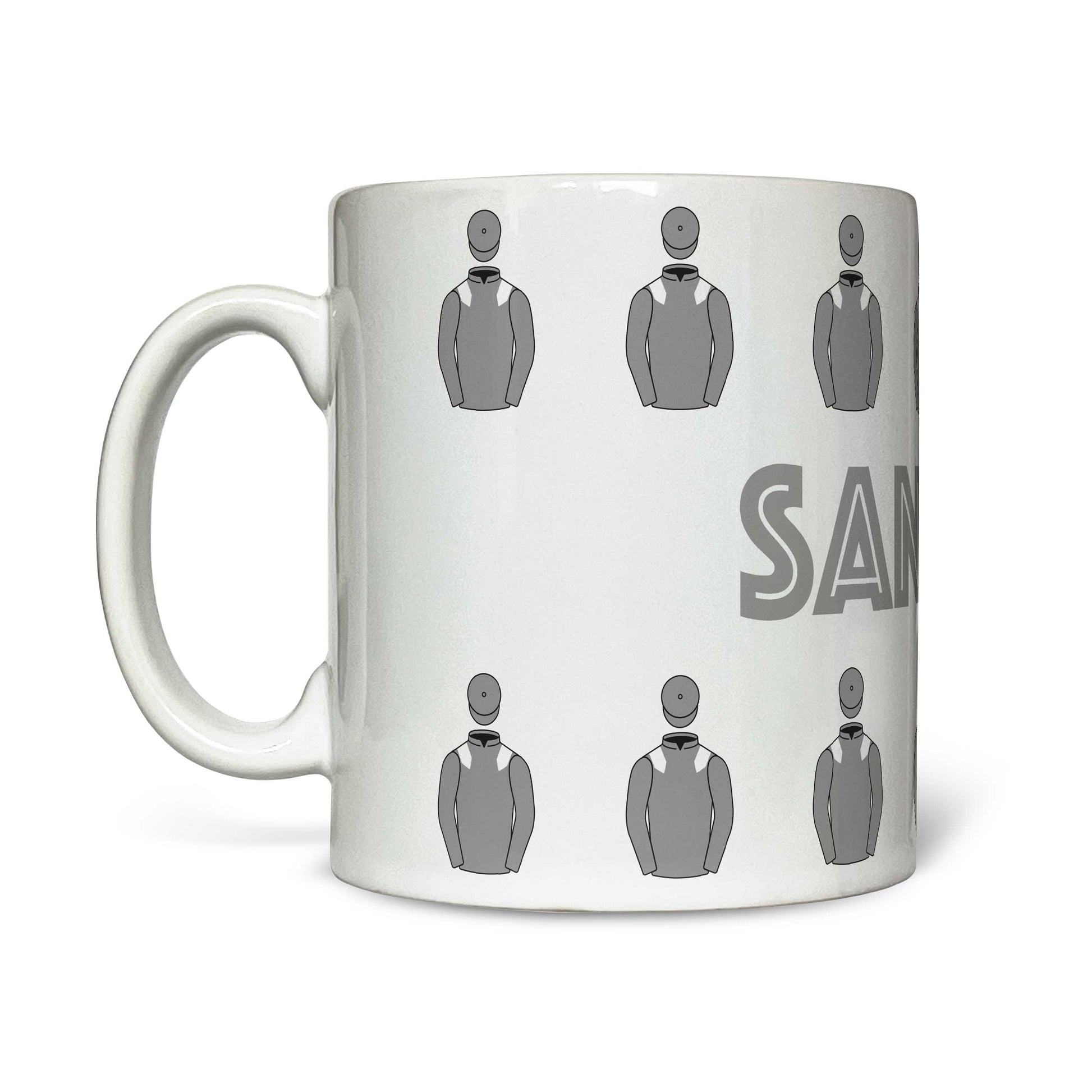 Mr and Mrs R Kelvin-Hughes Mug with Name - Hacked Up