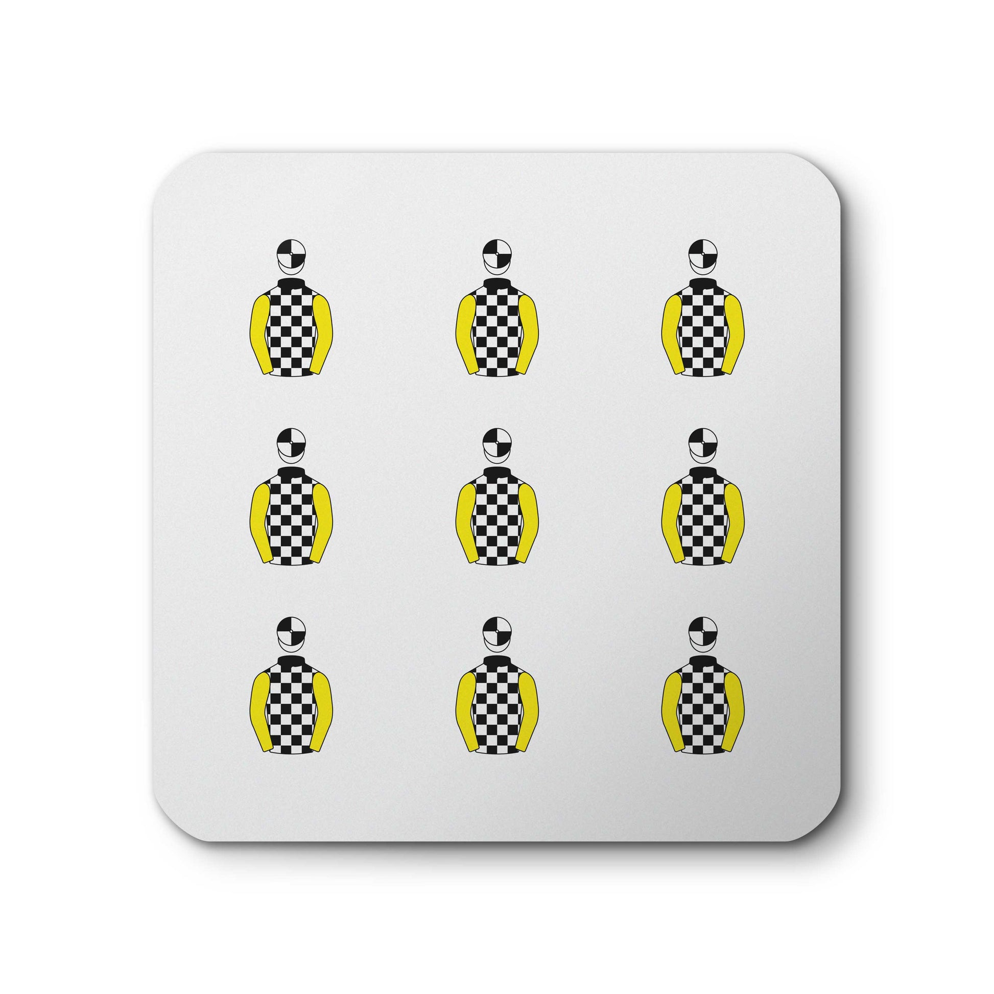 Malcolm C Denmark Ceramic Coaster - Ceramic Coaster - Hacked Up