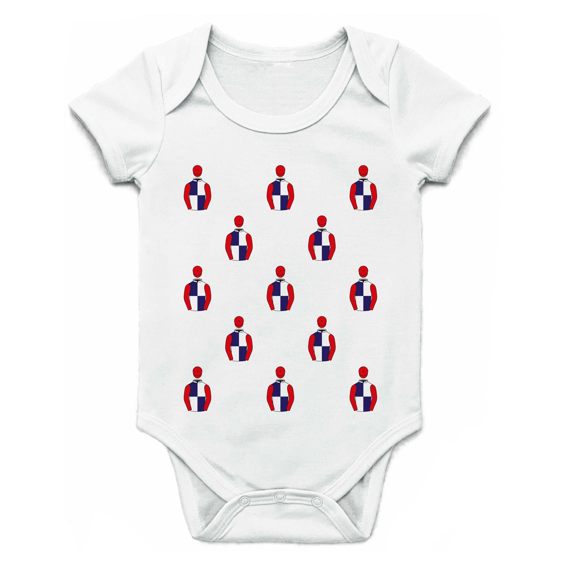 Geegeez Racing Syndicate Multiple Silks Baby Grow - Baby Grow - Hacked Up