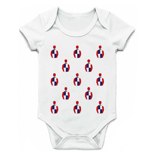 Geegeez Racing Syndicate Multiple Silks Baby Grow - Baby Grow - Hacked Up