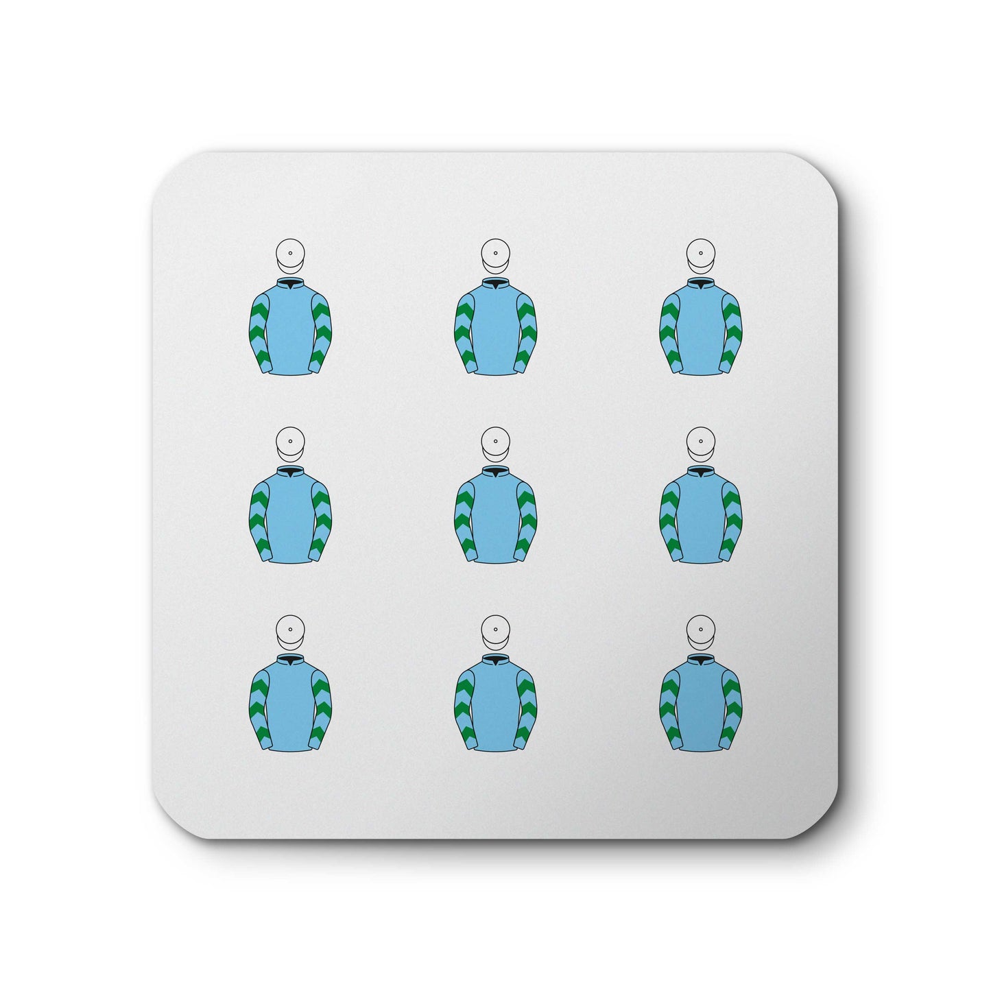 Jesmond Racing Ceramic Coaster - Ceramic Coaster - Hacked Up